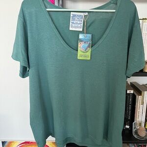 Jungmaven Green Women's Top